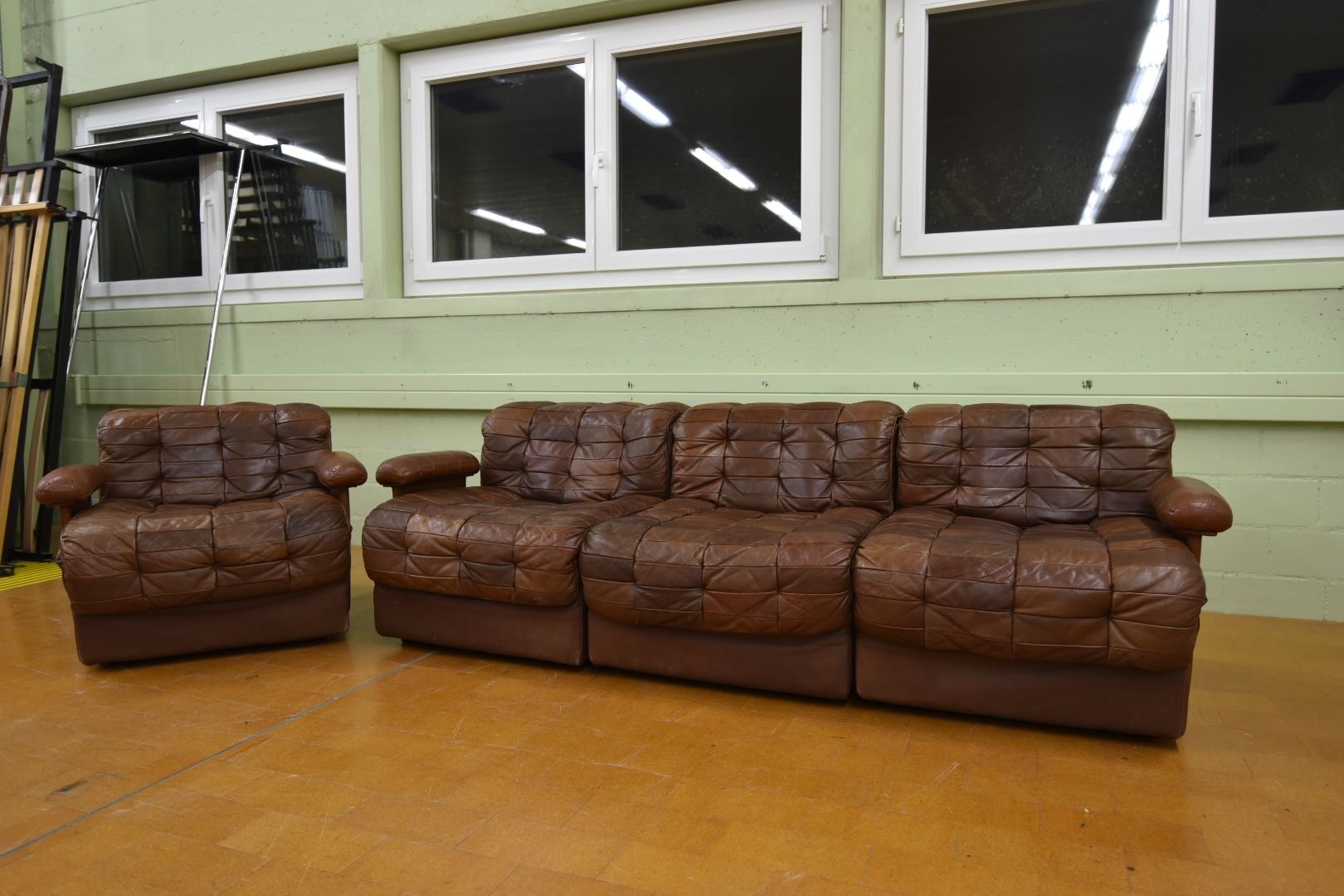 De Sede Divani: Designklassiker De Sede DS11 Patchwork Sofa modular – Usato da Lichtensteig venduto da Polsterwerk 6