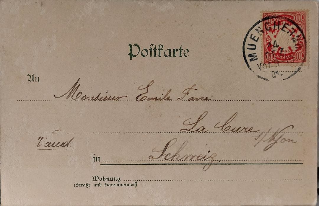 Cartes postales: MÜNCHEN - Marienplatz - 1901 – D'occasion à Delémont par Domdom1 1