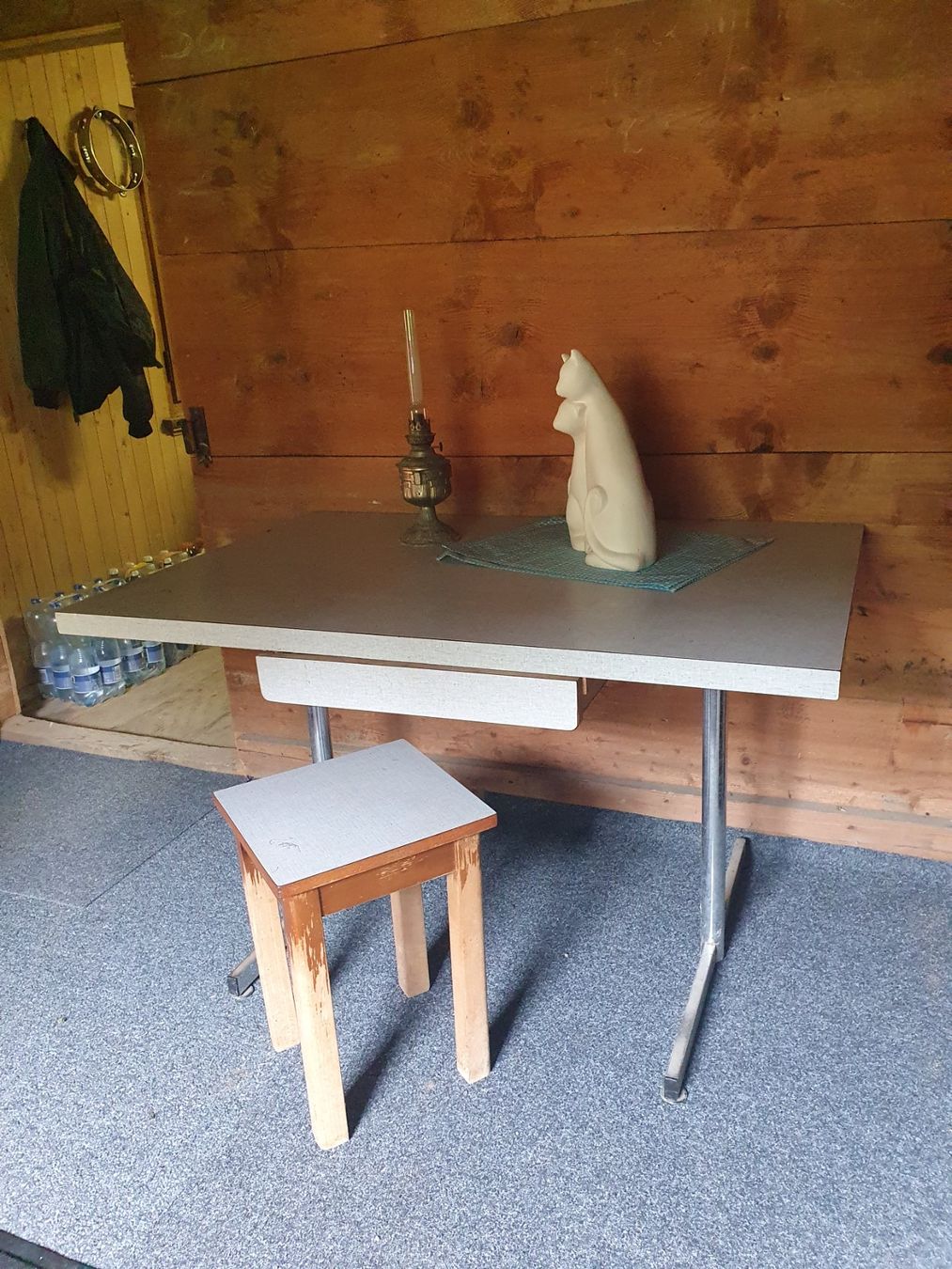 Set di tavolo e panche: Vintage Tischset u. 2 Stühle – Usato da Malters venduto da Moeschi5 6