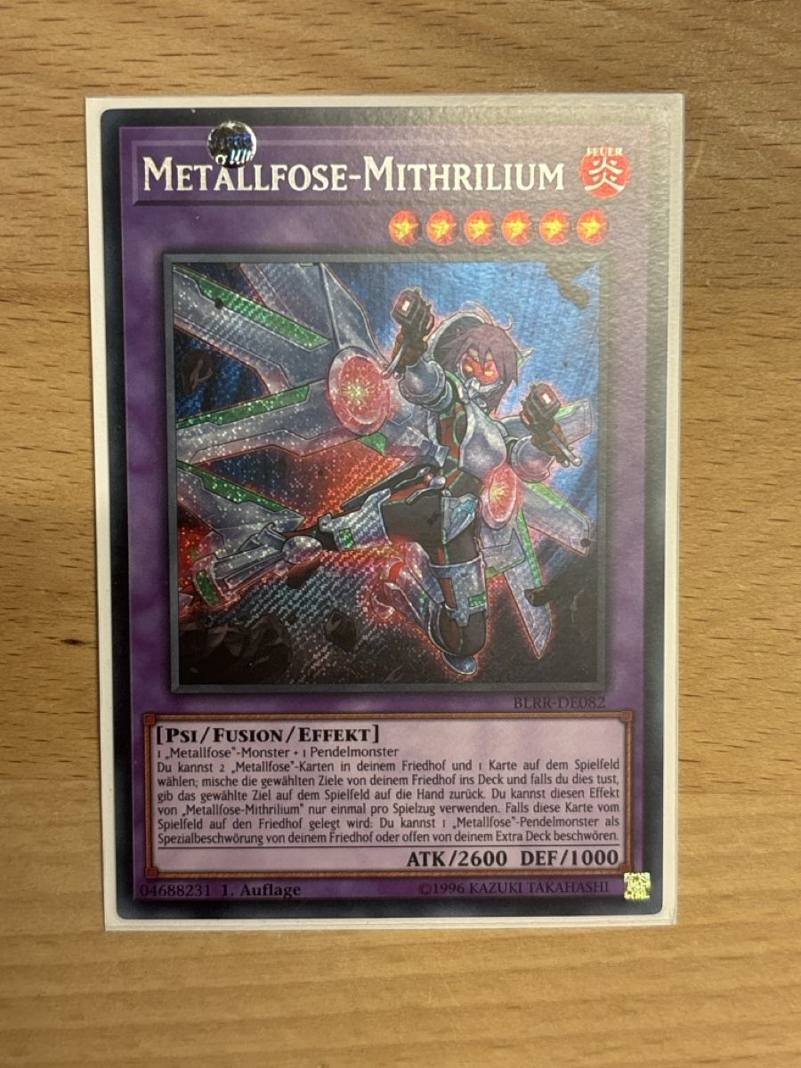 Yugioh Carte collezionabili: Yugioh Karte BLRR-DE082 1.ST – Usato da Speicherschwendi venduto da YugisKartenKammer