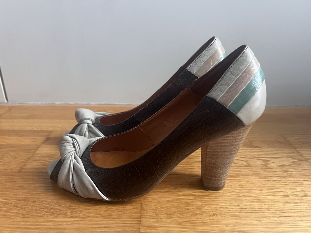 Steve Madden Damenschuhe: Steve Madden Leder-High Heel US 7.5 - EU 38 – Gebraucht aus Hünenberg See von mississauga 5