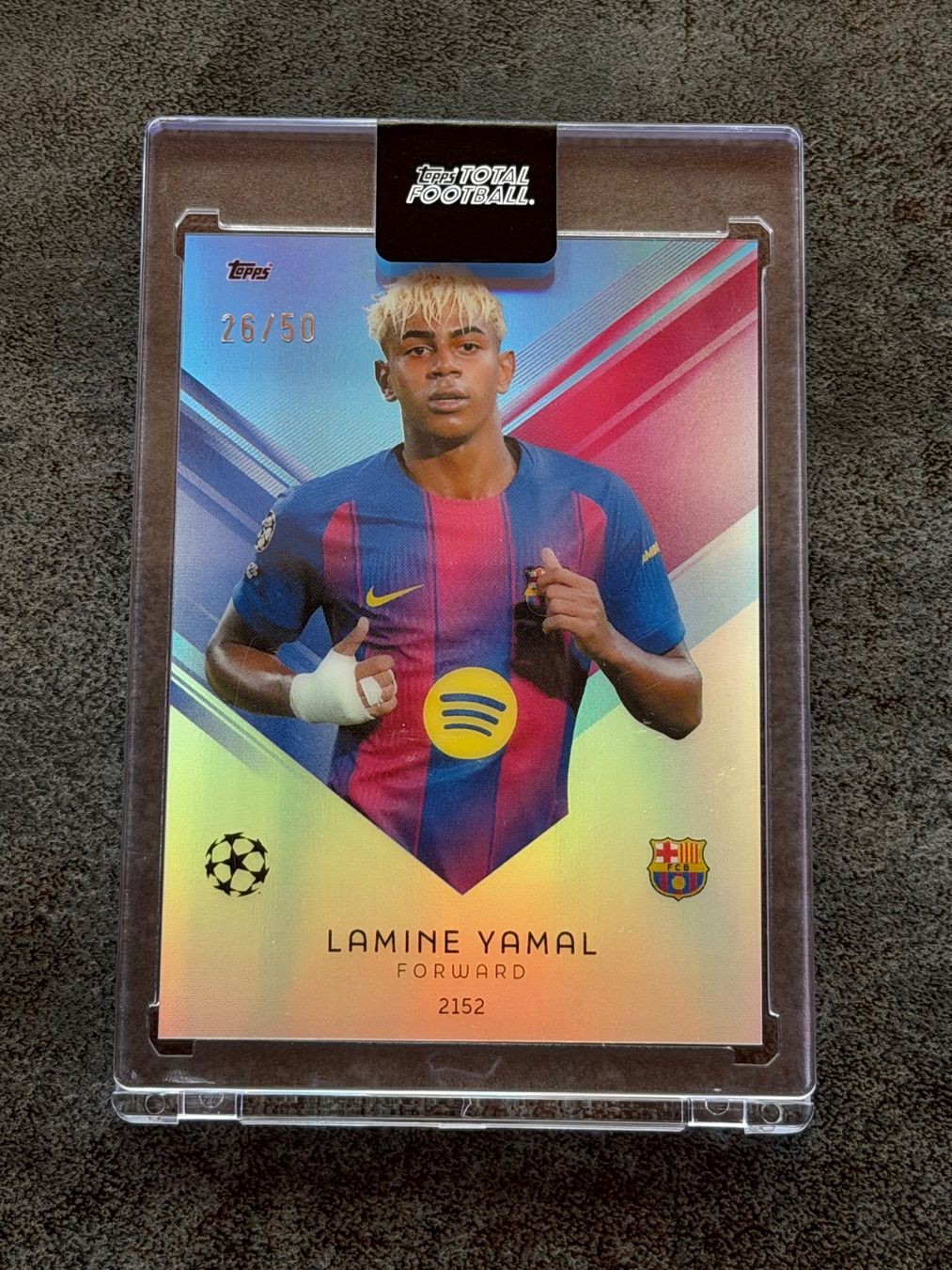 Topps Carte collezionabili: Lamine Yamal 26/50 - Topps Chromium Base – Nuovo (secondo la descrizione) da Kaiseraugst venduto da 420n