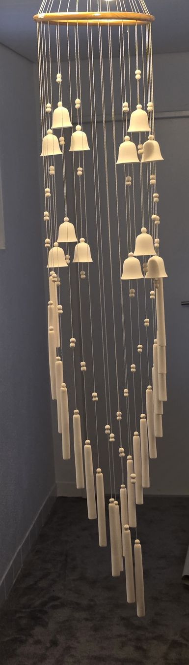 Altro in Decorazioni & Accessori: Dekorative Hängelampe Windspiel Glocken, ca. 140cm lang – Usato da Rheinsulz venduto da Gilea