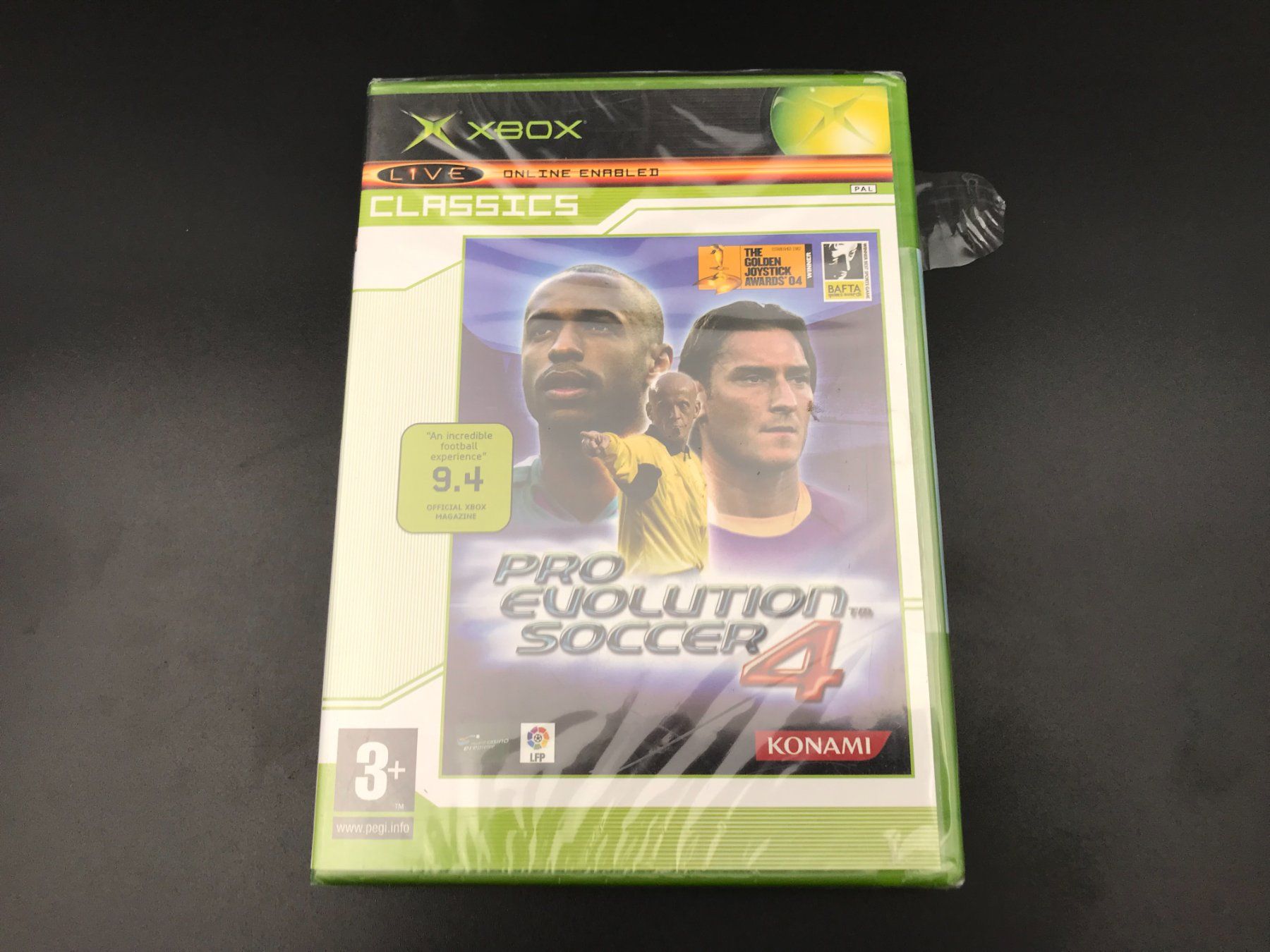 Microsoft Giochi: Pro Evolution Soccer 4 Xbox Sealed EN/UK – Nuovo e nell'imballaggio originale da Hagendorn venduto da Pokecollectorch