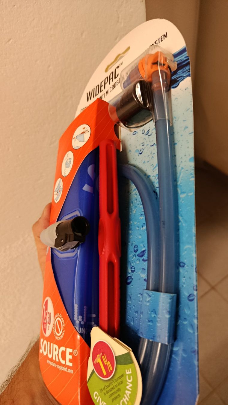 Zaini: SOURCE Widepac Trinksystem 1.5L neu – Nuovo e nell'imballaggio originale da Wallisellen venduto da Stiarsas