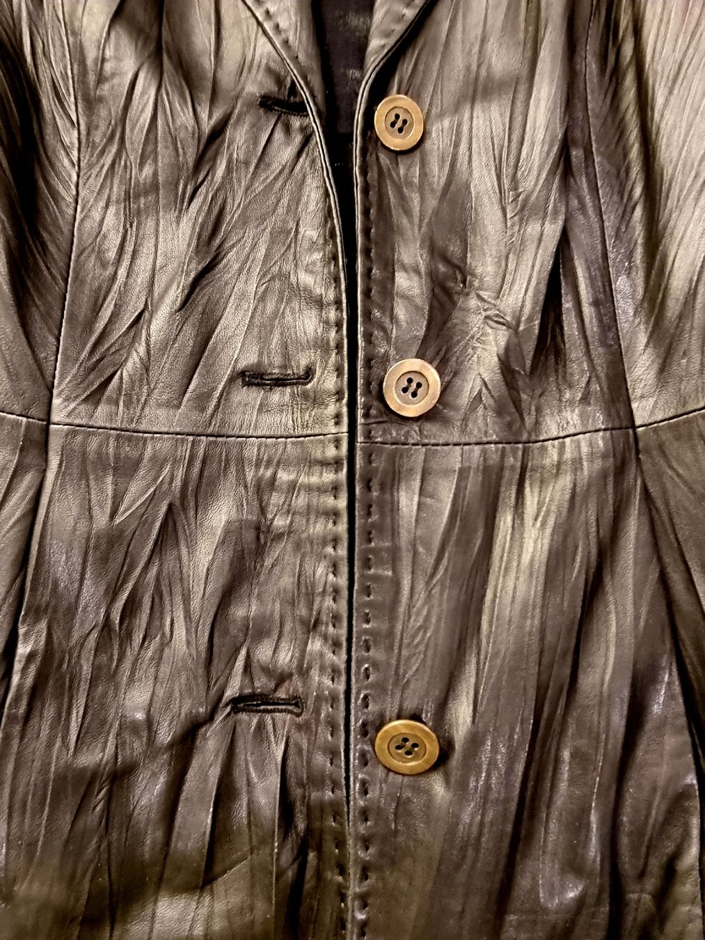 Giacche: Leder Jacke,  Gr. 38, Schwarz – Usato da Rorschacherberg venduto da Olgamedved 4