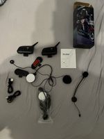 Motorrad Bluetooth Gegensprechanlage 2er Set neu