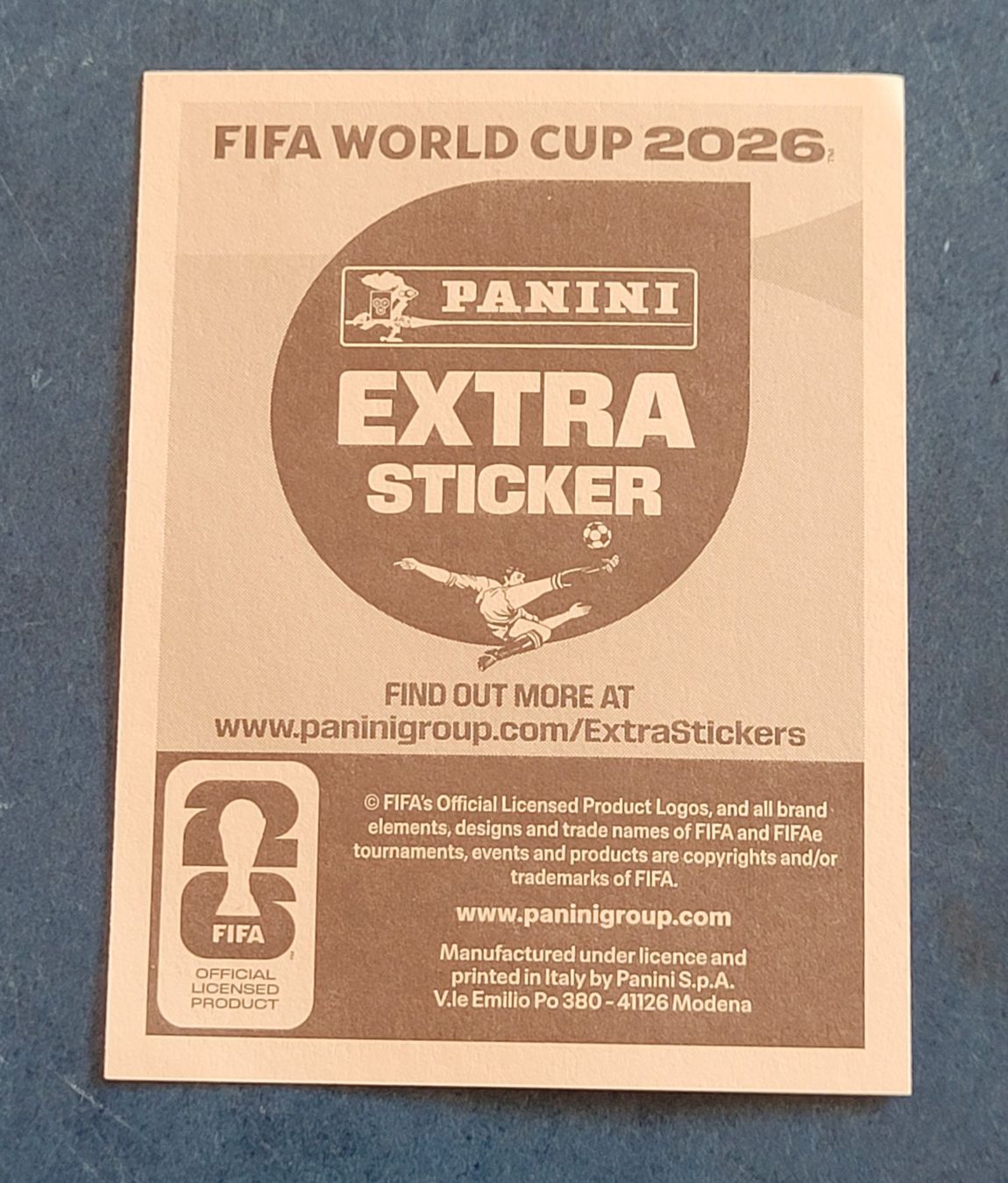 Panini Sammelbilder & Trading cards: Extra Sticker Messi SILBER – Gebraucht aus Kriens von KTP 1