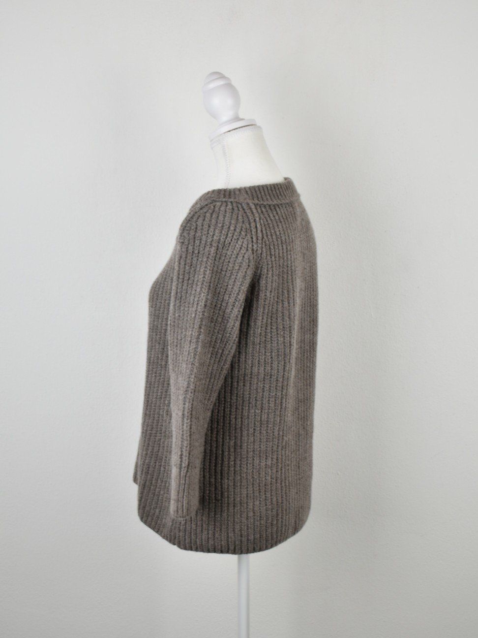 Marc Cain Maglioni & Felpe: Marc Cain Strickpullover Gr.N2, taupe, mit Schurwolle&Alpaka – Nuovo (secondo la descrizione) da Nürensdorf venduto da 2ND_STORY 3