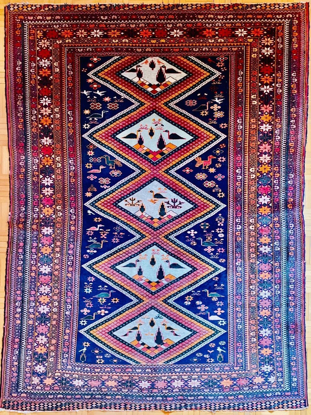 Tappeti: Orientteppich Herat Afghanistan 123x178 – Difettoso da Gerlikon venduto da jabadabadu 4