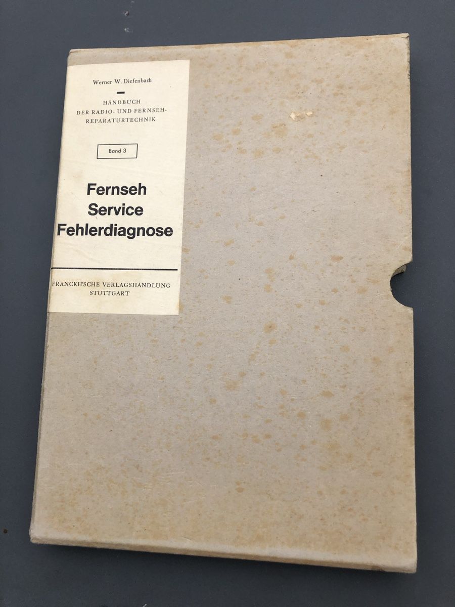 Libri: Fernseh Service Fehlerdiagnose – Usato da Oerlingen venduto da erna_g01 1