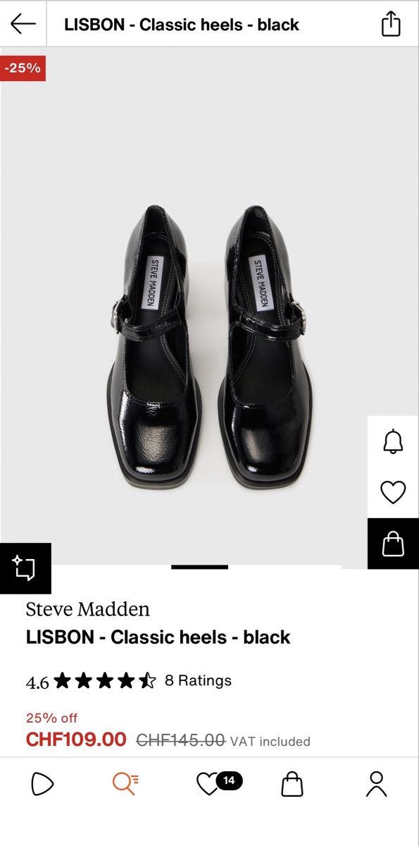 Steve Madden Scarpe da donna: Steve Madden LISBON Classic heels black EU 37 – Usato da Rehetobel venduto da cho_gbm9 1