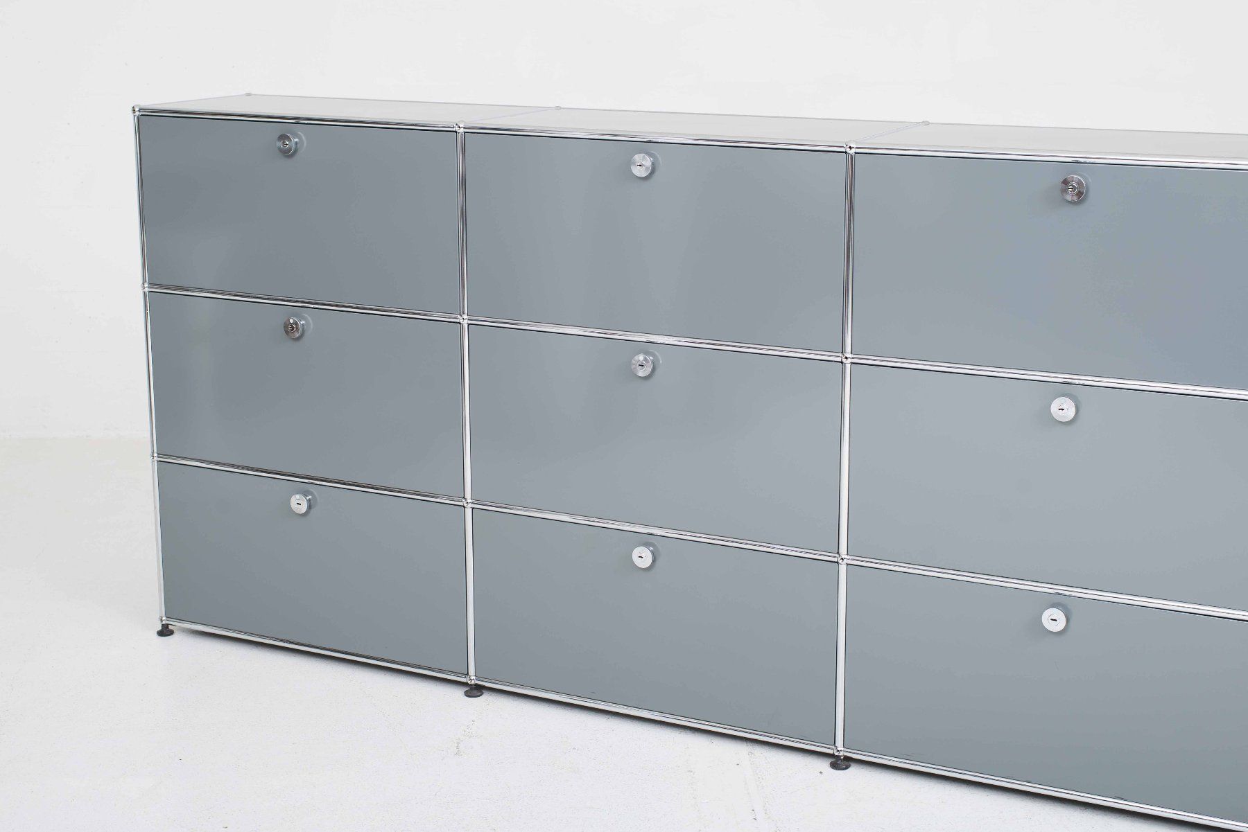 USM Cassettiere: USM Sideboard in Mittelgrau – Usato da Zürich venduto da STUZH38 6