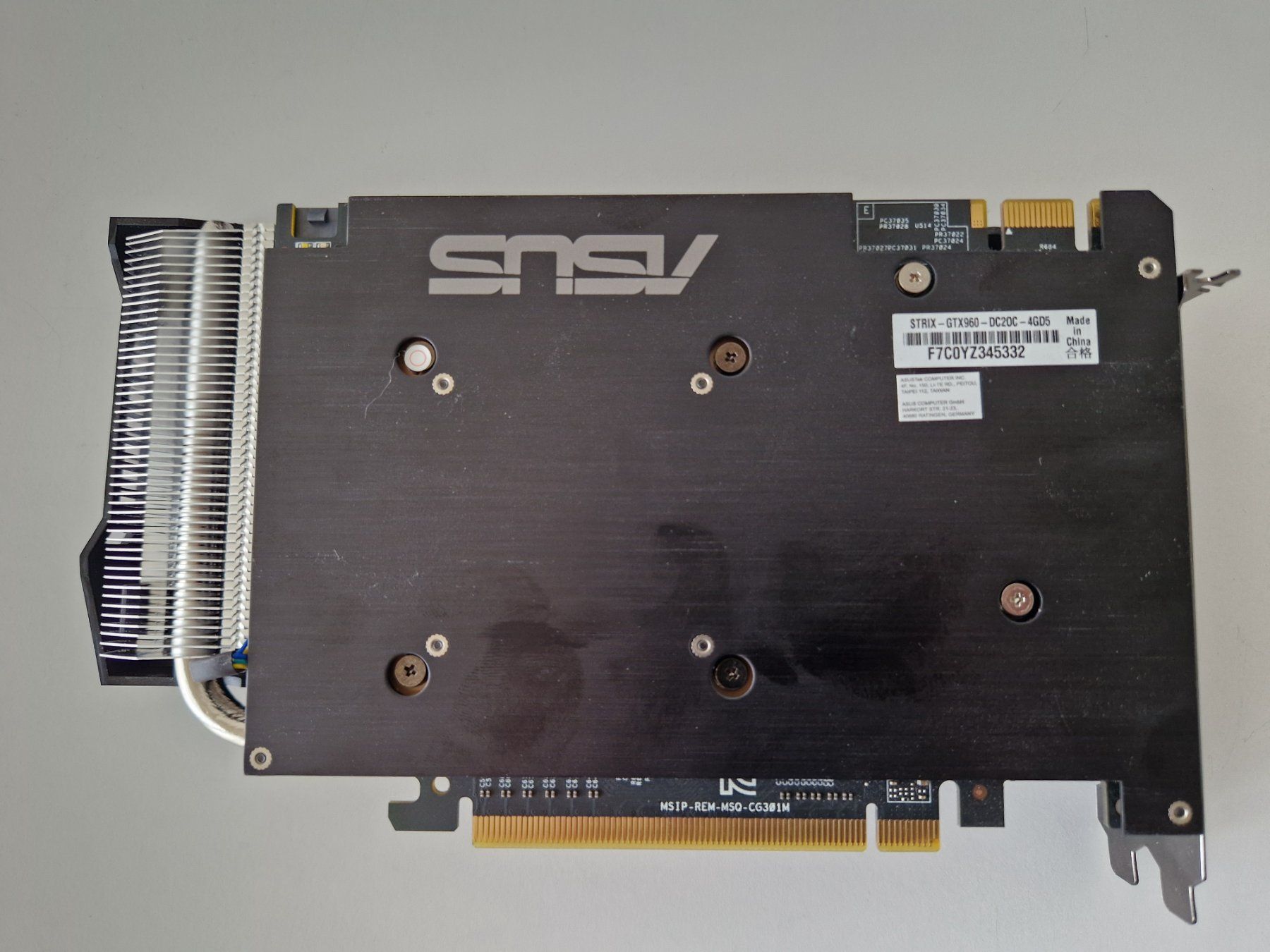 Asus Grafikkarten: ASUS STRIX-GTX960-DC20C-4GD5 – Gebraucht aus Elsau von sato83 4
