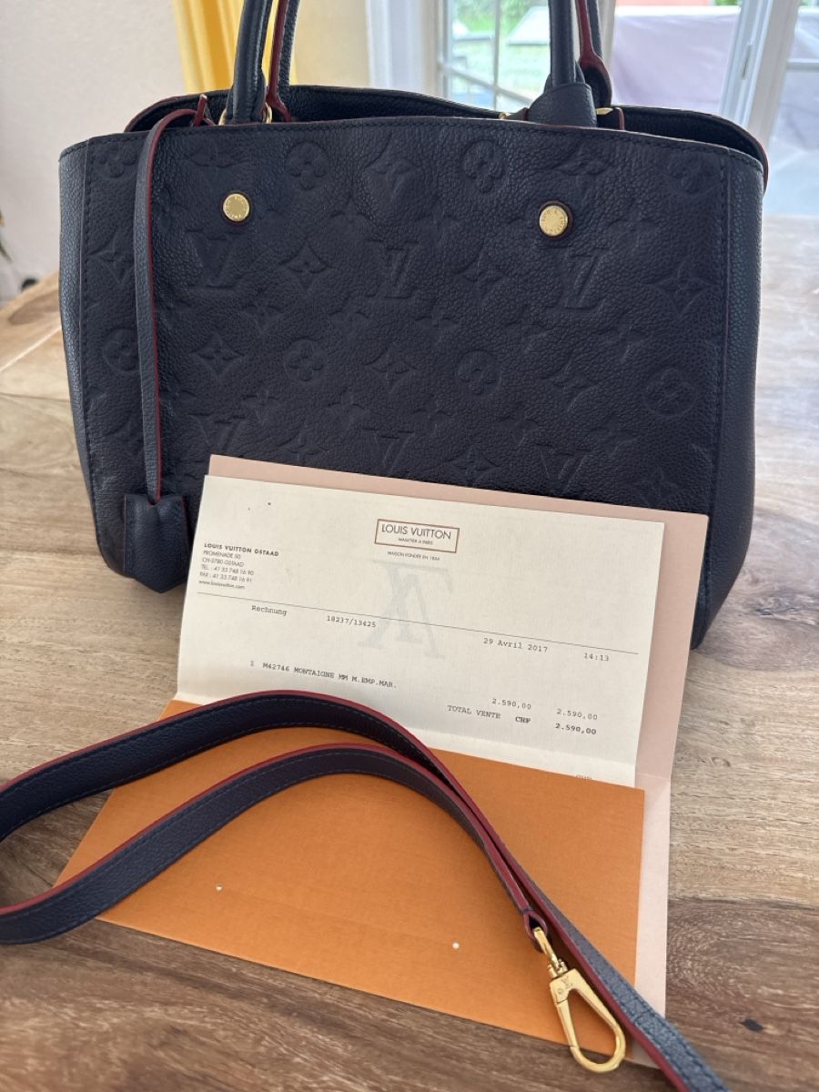 Louis Vuitton Sacs femmes: Louis Vuitton Montaigne MM  – D'occasion à Gibswil par spongii