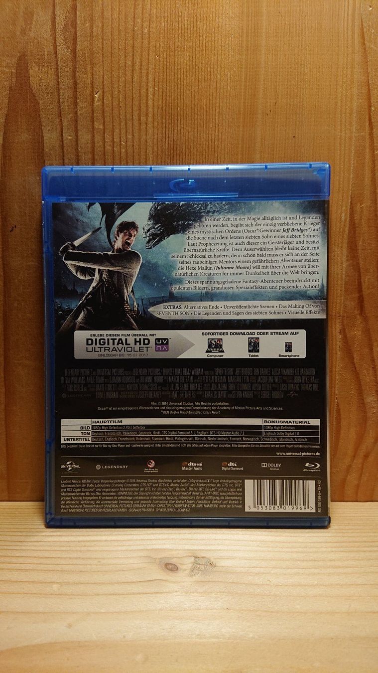 Alle DVDs: SEVENTH SON Blu-Ray – Gebraucht aus Wilderswil von Exebub 1