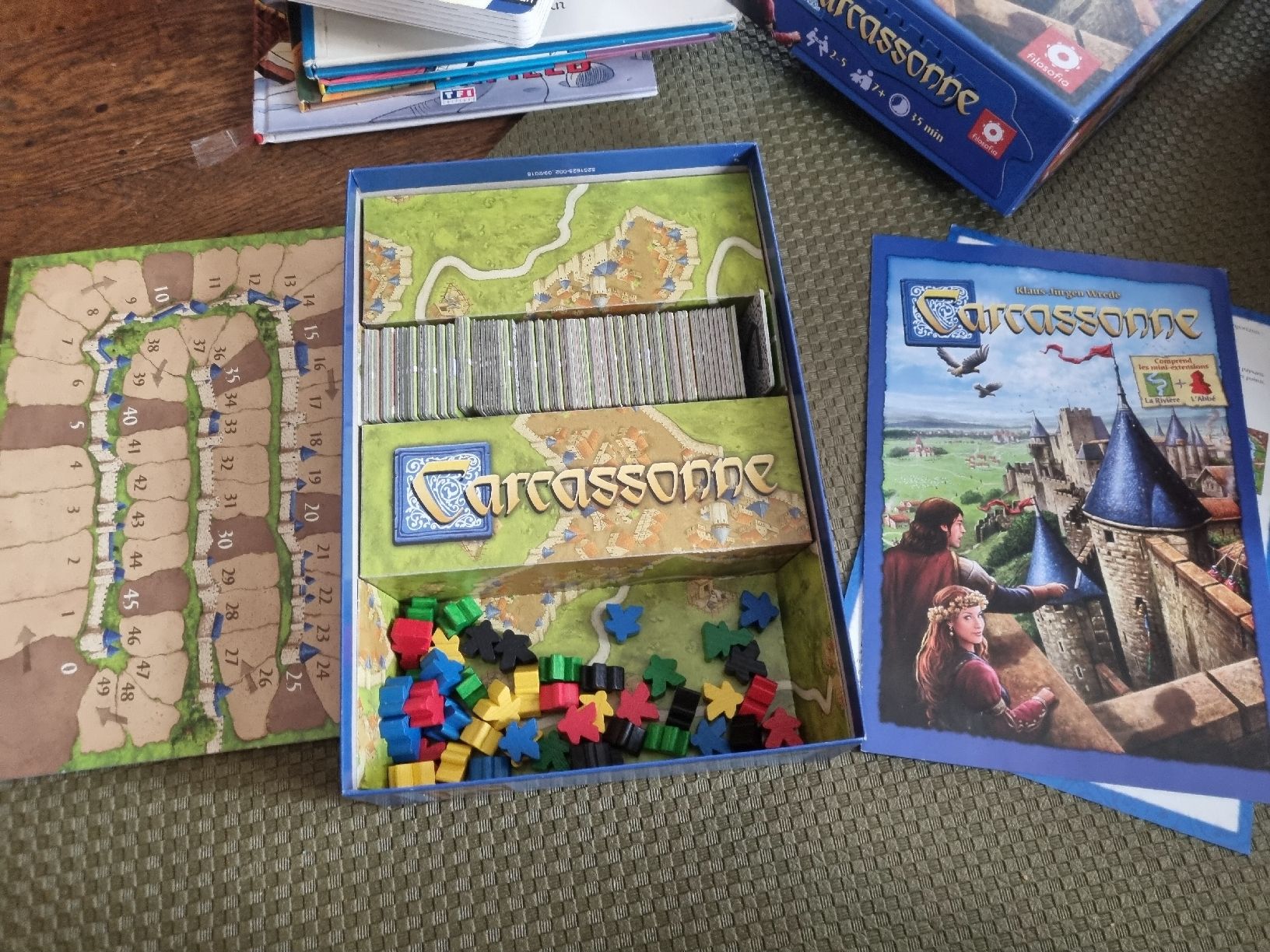 Giochi: Carcassonne - Jeu de société complet – Usato da Fribourg venduto da jarmilka 2