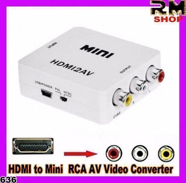 Convertitori: HDMI zu RCA AV Video Converter – Nuovo e nell'imballaggio originale da Unterägeri venduto da RmOnline