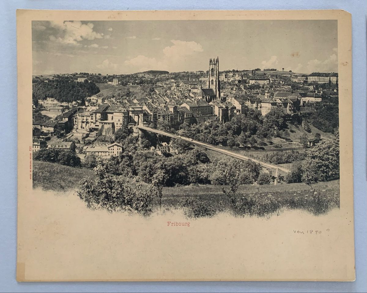 Cartes postales: Ansichtskarten/‘Riesenkarten‘ Schweiz - Freiburg – D'occasion à Düdingen par polytropon_5 2