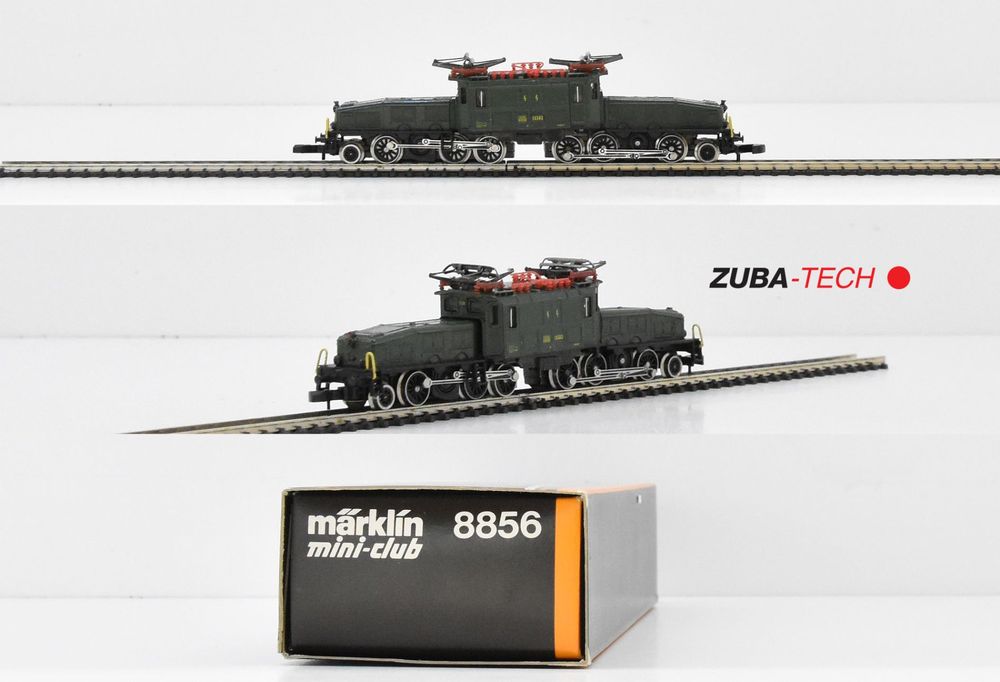 3 Aiguillages Märklin 8562L Mini-Club Spur Z - Électriques, Gauche, Analogique - Occasion