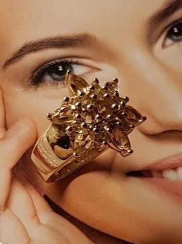 Anelli: Neu :Citrintropfen und Bergkristalle – Nuovo (secondo la descrizione) da Unterägeri venduto da Altgoldschmuck 5