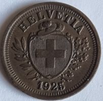 1 RAPPEN SCHWEIZ - JAHR 1925 