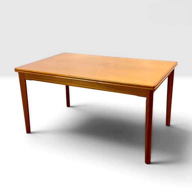 Tavoli: Mid Century dänischer Teak Ausziehtisch – Usato da basel venduto da vintory.ch 5