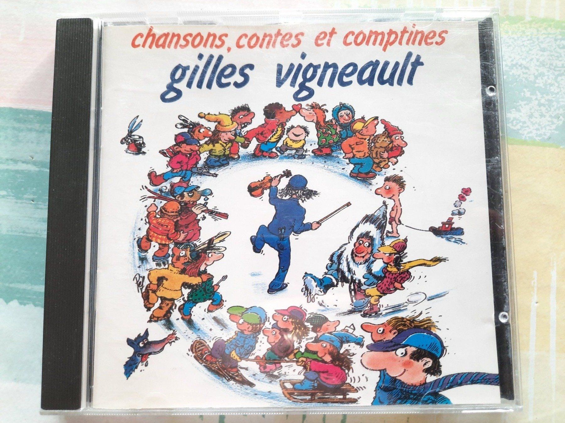 CDs: Cd Chansons, contes et comptines de Gilles Vigneault – D'occasion à Pully par bro_n52j