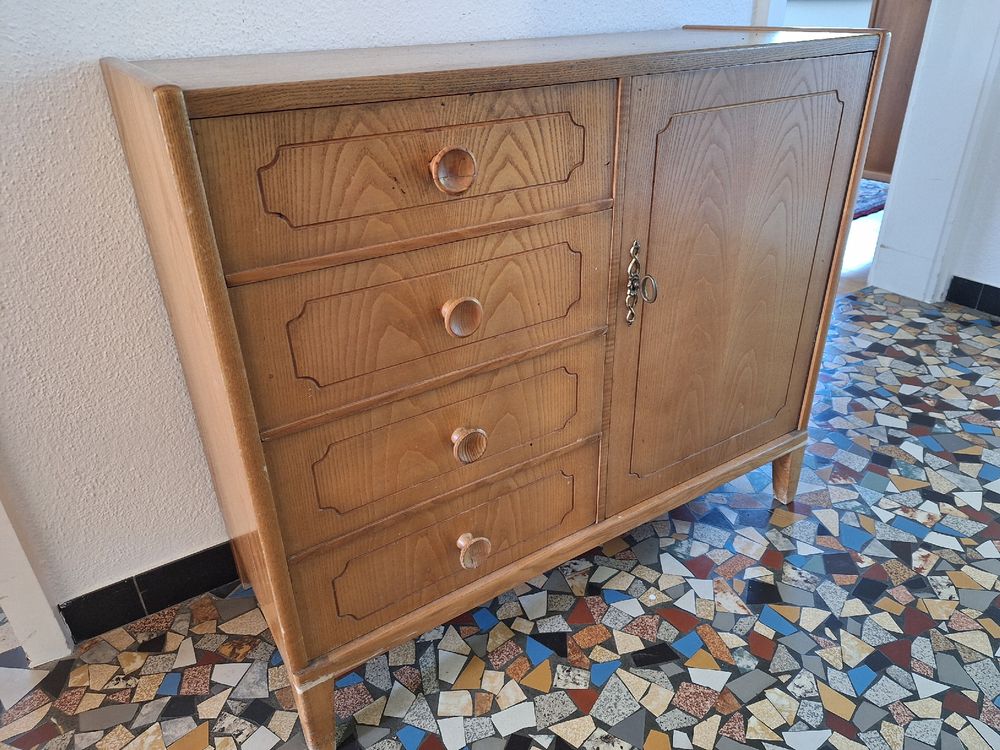 Vintage Holz Kommode, Sideboard,Buffet-Möbel Klassiker (Gebraucht) in ...