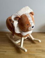 Cheval à bascule en forme de lion