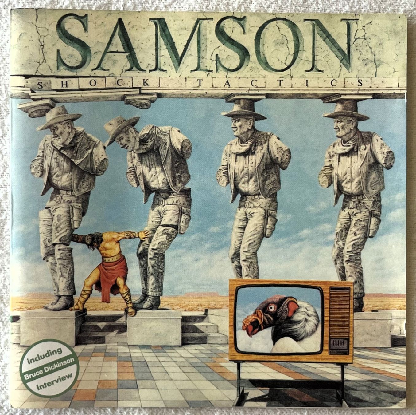 CDs: Samson – Shock Tactics - CD - 1989 - Repertoire Records – D'occasion à Uster par Zardodel