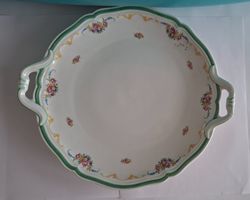 Schöne Rosenthal Vintage Servierplatte mit Blumenmuster 30cm