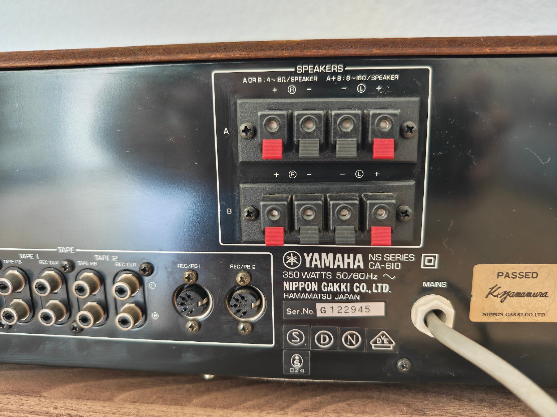 Yamaha Verstärker: YAMAHA CA-610 – Gebraucht aus Neukirch (Egnach) von Sly255 5