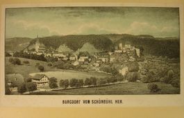BURGDORF, LITHOGRAPHIE 1855