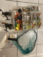 Angelset mit zwei Rollen Köderbox 