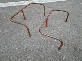 Hürlimann Oldtimer Traktor Sitzgeländer für Kotflügel
