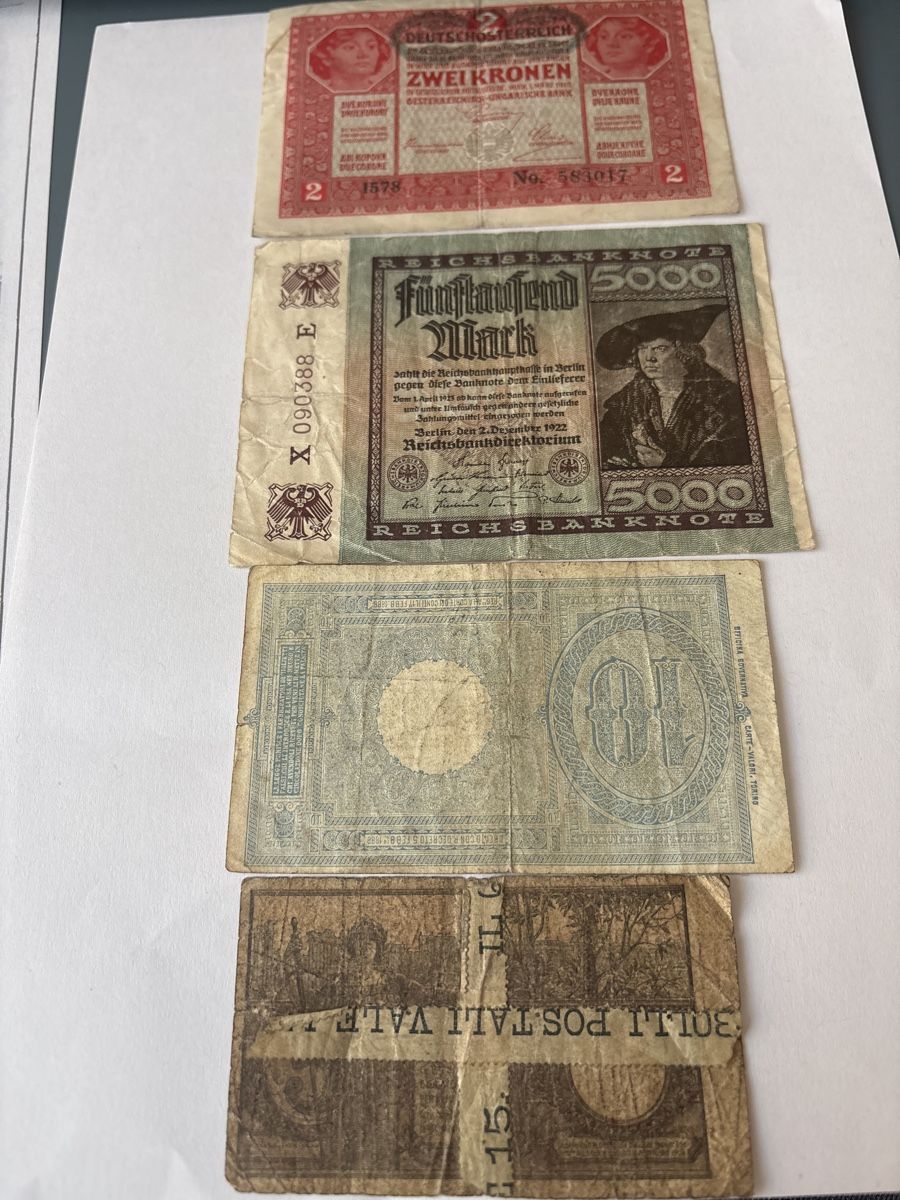 Banconote: Alte seltene Banknoten & Geldscheine Sammlung – Usato da Geroldswil venduto da Fiury 3
