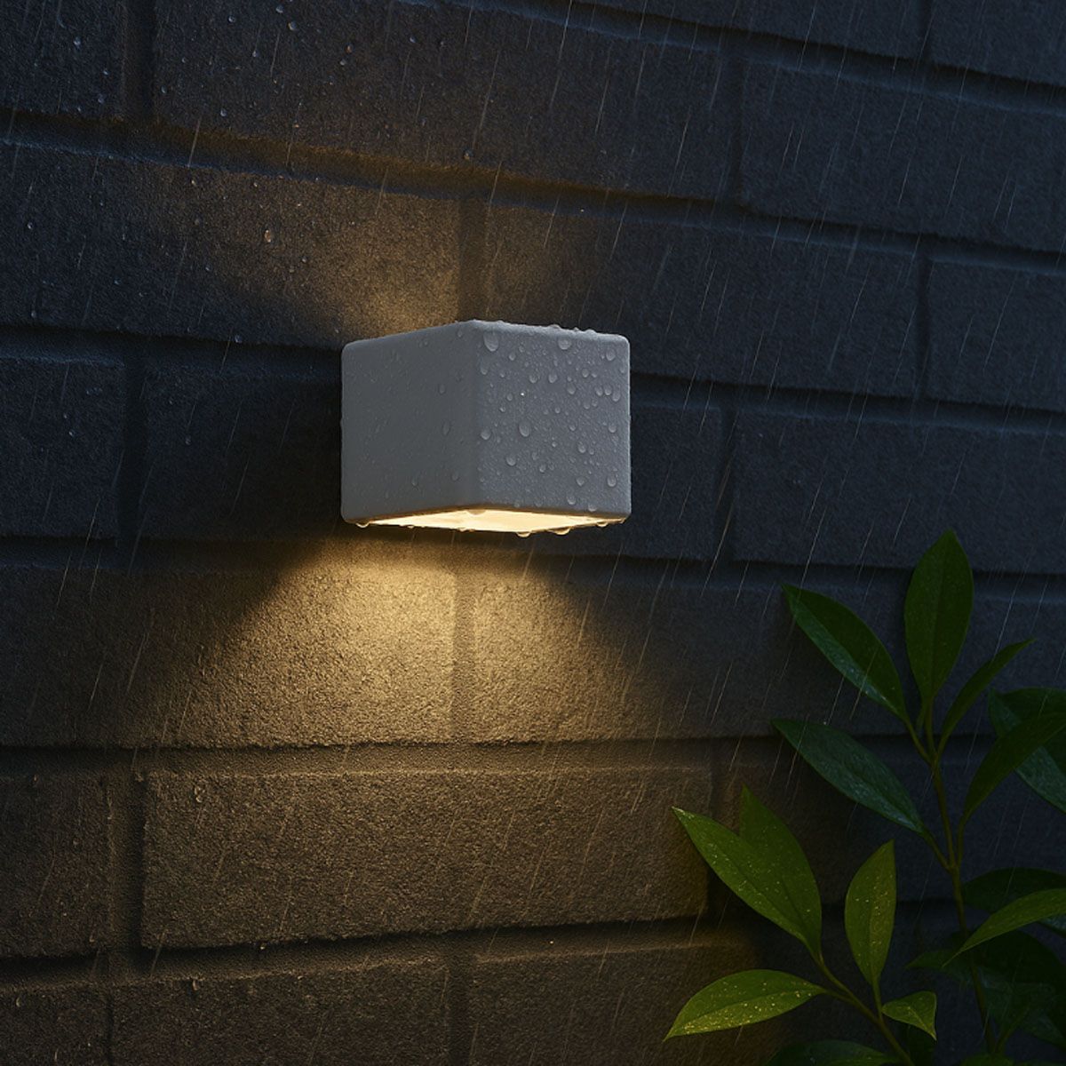 Lampen: LED Aussen Wandleuchte Weiss 11 cm Breit – Neu (gemäss Beschreibung) aus Kreuzlingen von Smart-Light 2