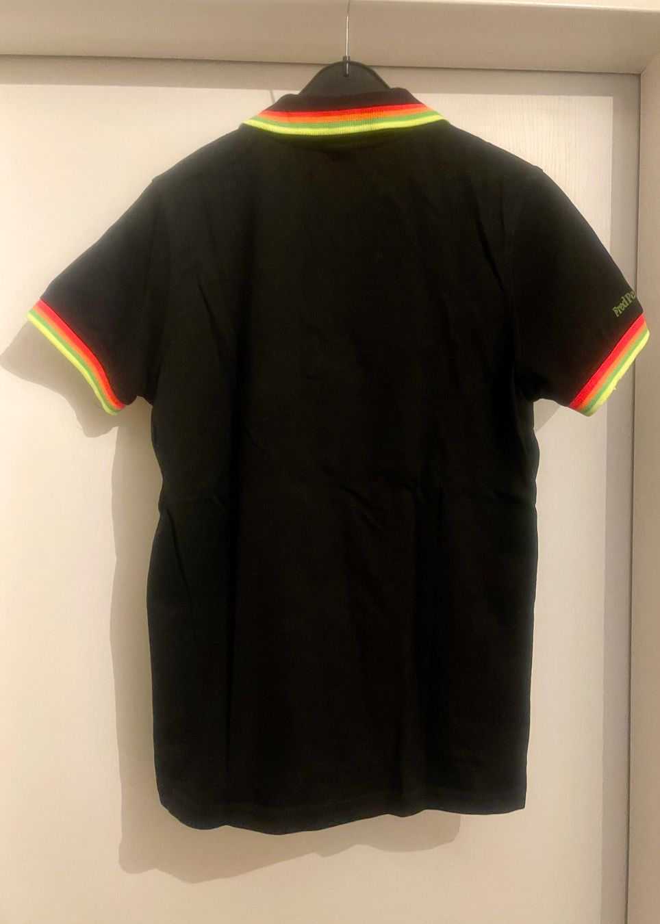 Fred Perry Magliette Polo: Poloshirt von Fred Perry, schwarz, Gr.S – Usato da Rothenburg venduto da jaap34 2