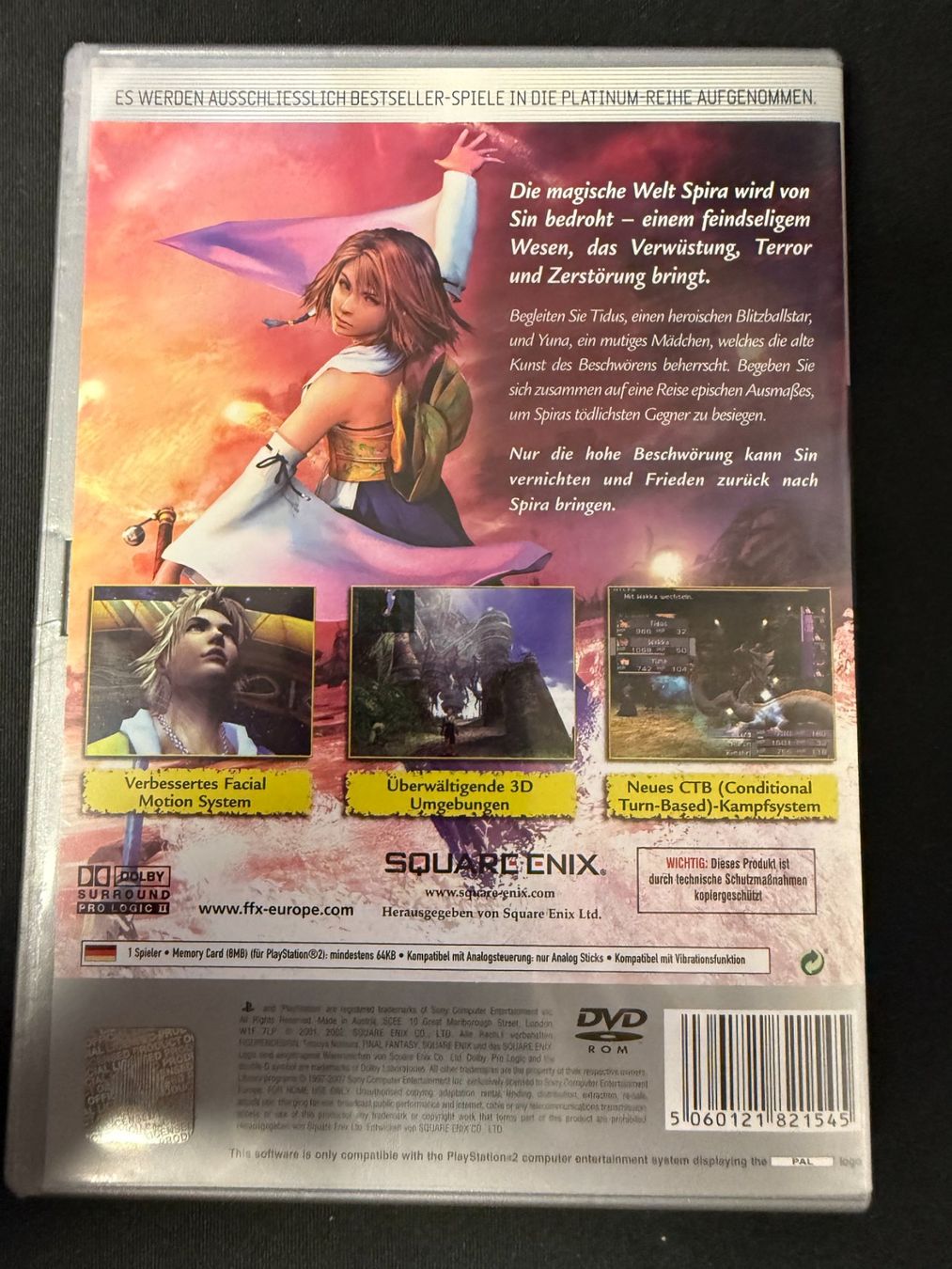 Sony Giochi: Final Fantasy X - PS2 – Usato da Pont-de-la-Morge venduto da Darfal 2