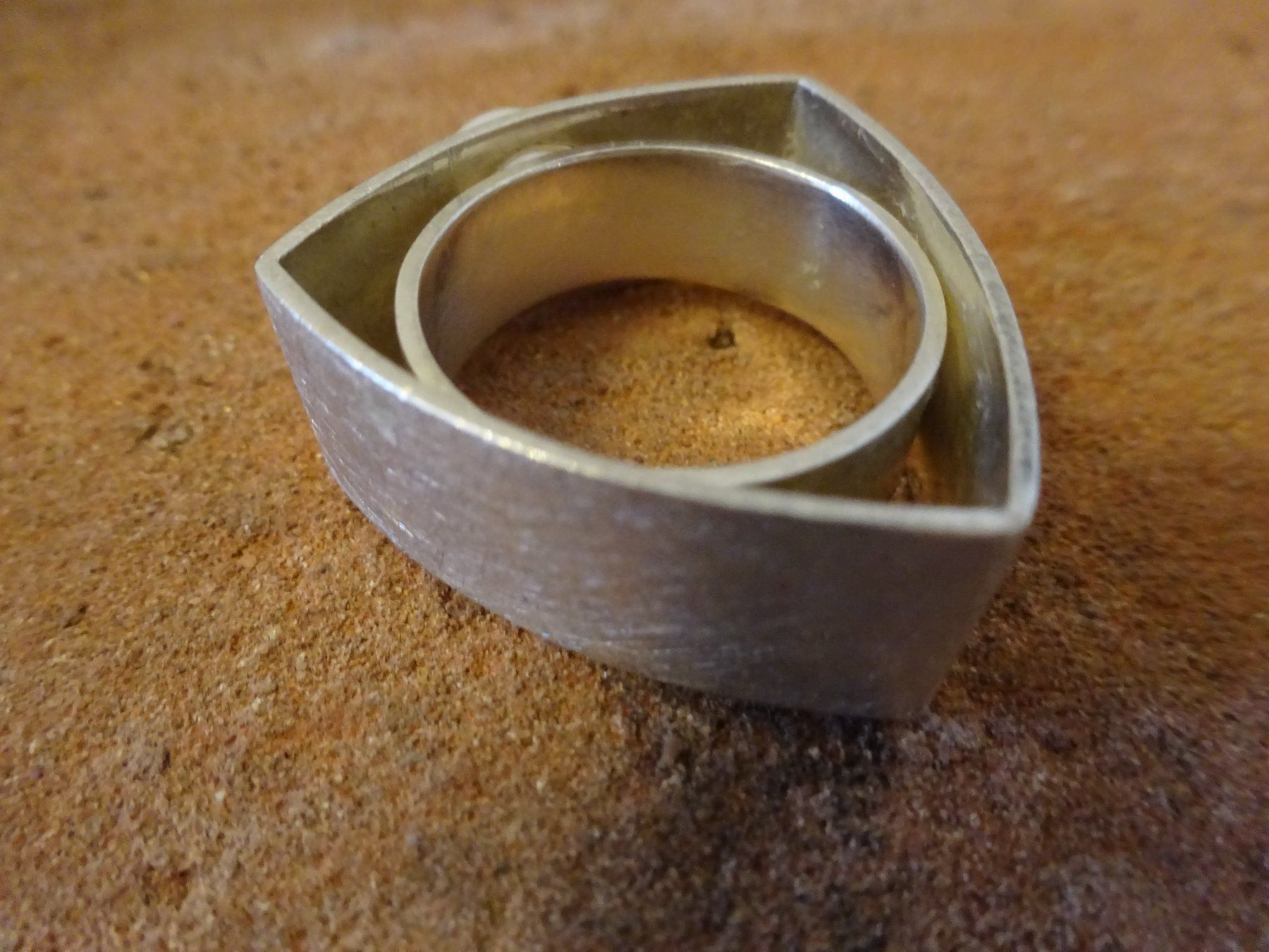 Anelli: Perle Ring RG60 / 925 Silber – Usato da Esslingen venduto da FetteSchnecke 5