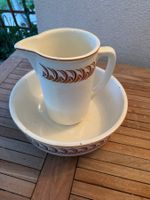Antikes Waschtag Set, Krug & Schale, Landhausstil
