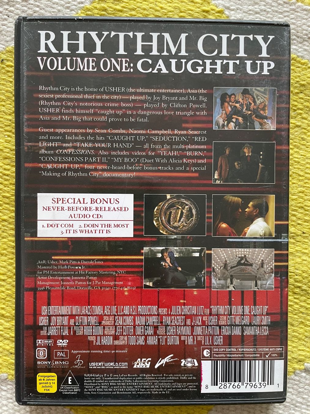 Tutti i DVDs: USHER-2DVD RHYTHM CITY VOLUME ONE:CAUGHT UP – Usato da Rorschacherberg venduto da CD-Roli 1