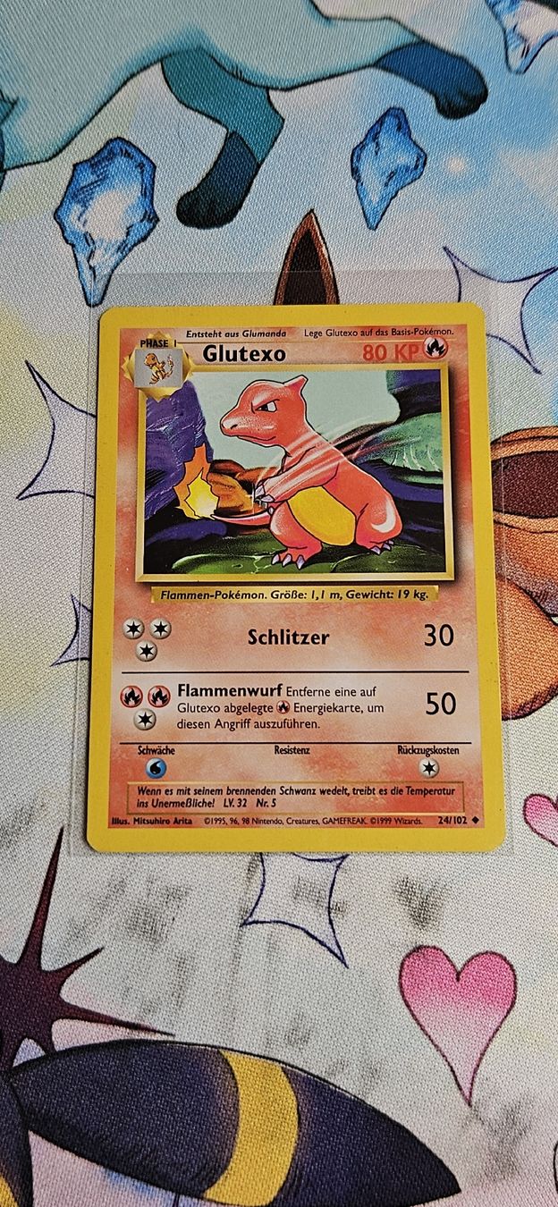 Pokémon Sammelbilder & Trading cards: Glutexo 24/102 Base Set DE – Gebraucht aus Belp von Ginus85