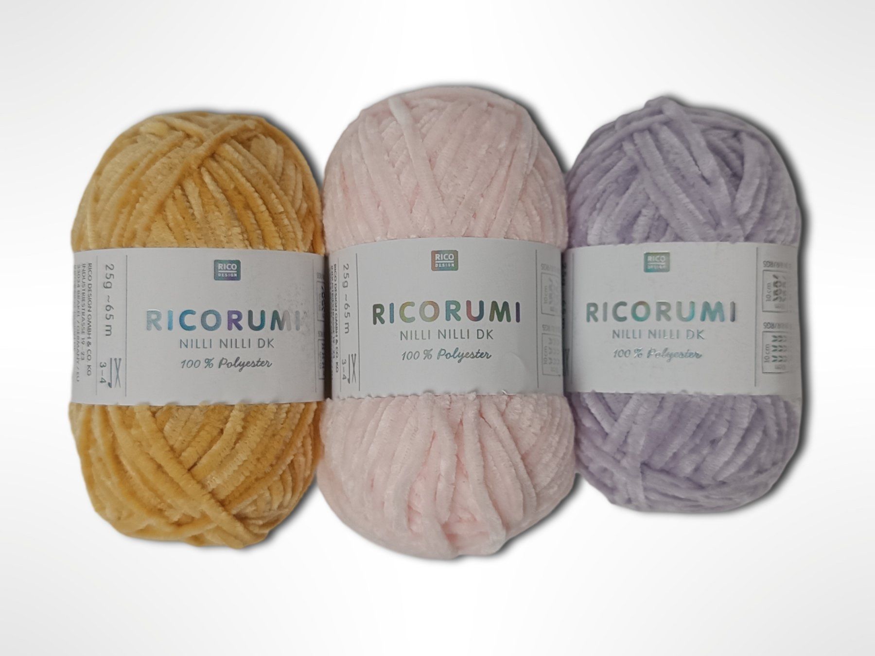 Lana: RICO DESIGN flauschiges Garn gemischt 9 Stk. – Nuovo (secondo la descrizione) da Suhr venduto da Restwert_Suhr 3