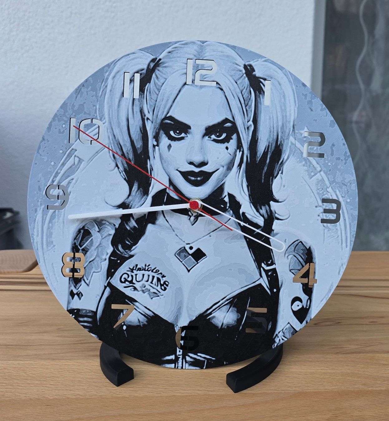Tutte le decorazioni: Harley Quinn Tisch Wand Uhr – Nuovo (secondo la descrizione) da Winznau venduto da banditgsf 3