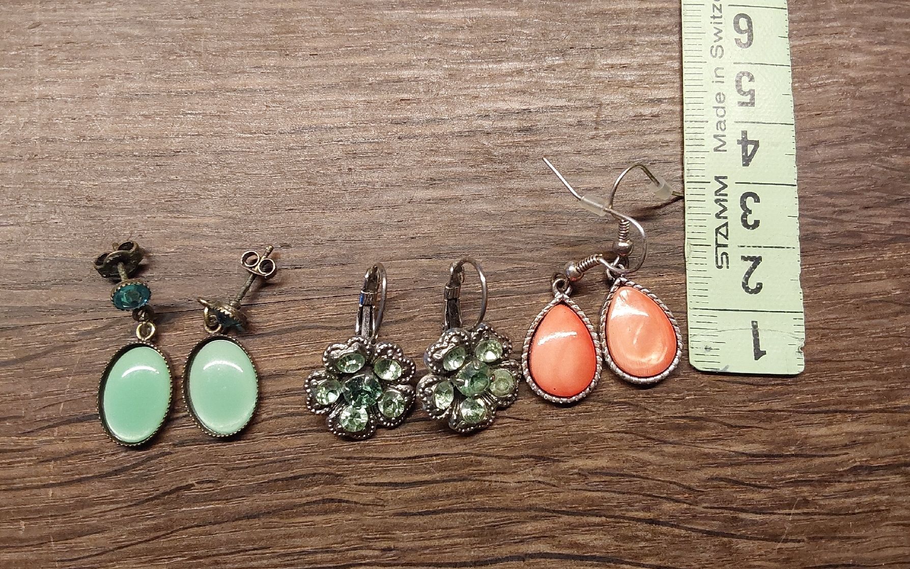 Orecchini pendenti & Orecchini a lobo: 3 Paar Ohrschmuck – Usato da Köniz venduto da scopello12 1