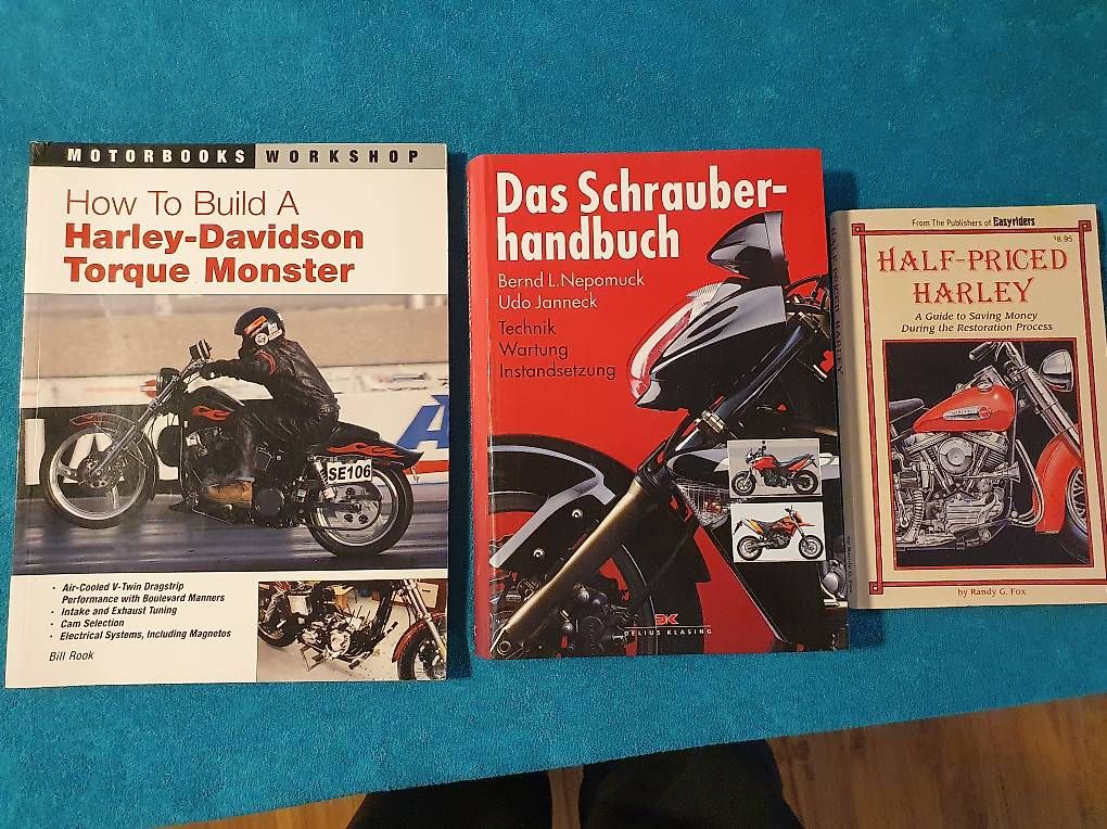 Libri: Harley Handbücher Tuning Bobber Chopper – Usato da Landquart venduto da Stedii