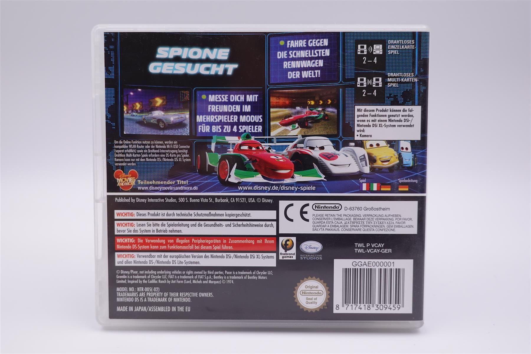 Nintendo Giochi: Cars 2 (DS) – Usato da Herisau venduto da ZelliZone 1