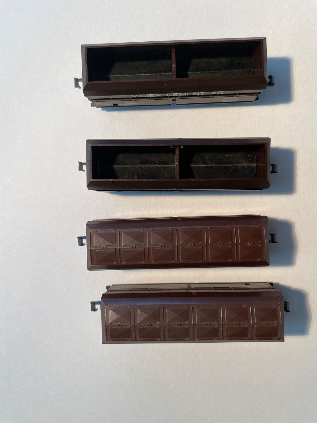 Trix Modellini di ferrovie: Minitrix Spur N 4 Güterwagen – Usato da Rorschach venduto da Karotten 4